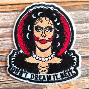 Dont Dream It Be It Rocky Horror Picture Show 70s Musical Iron On Patch